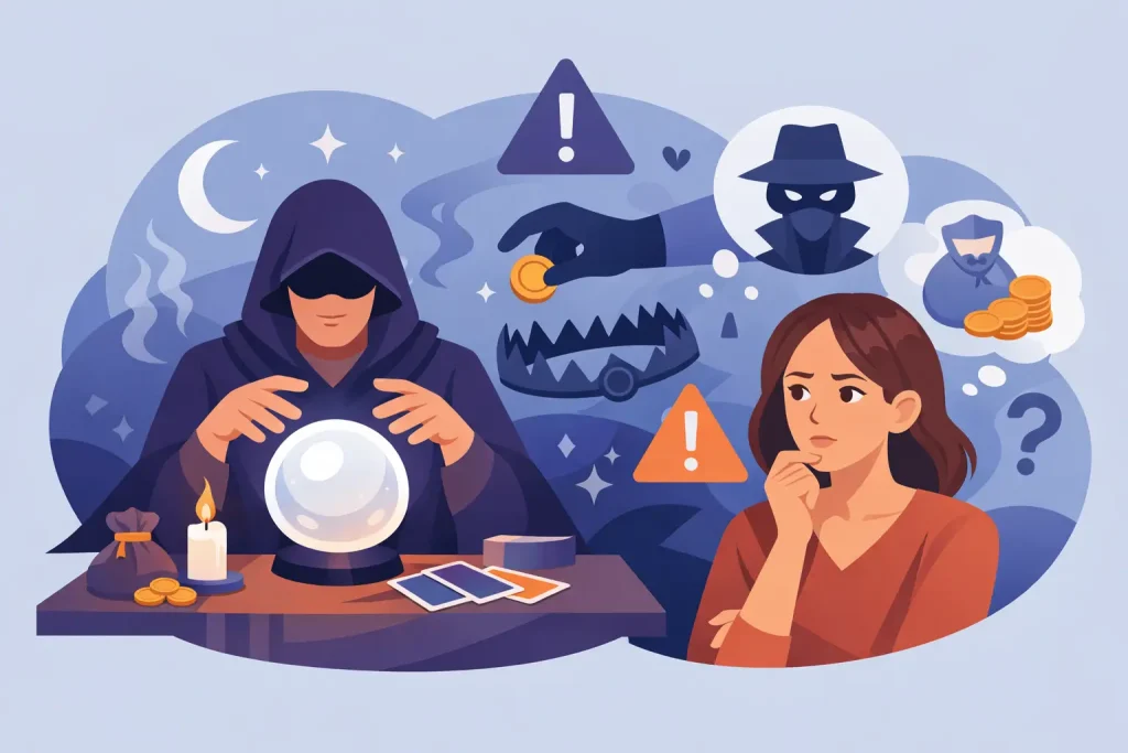 7 señales de que un brujo te quiere estafar