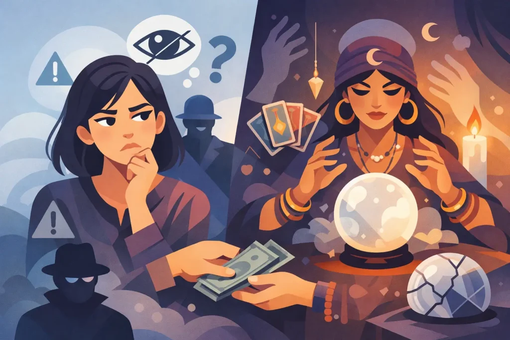 9 señales de cuándo desconfiar de un vidente
